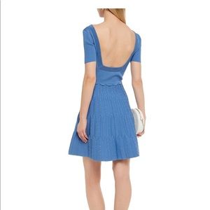 Sandro blue knit dress in size 36 (2-4 US)